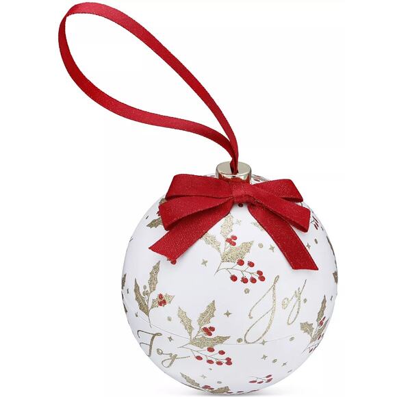 GIANI BERNINI Ornament Box W/ Cubic Zirconia 2-Tone Christmas Tree 18" Pendant - Picture 3 of 6